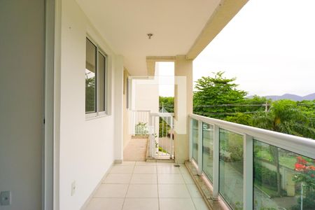 Varanda da Sala de apartamento à venda com 3 quartos, 83m² em Recreio dos Bandeirantes, Rio de Janeiro