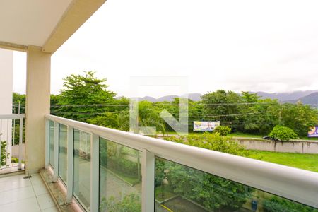 Varanda da Sala de apartamento à venda com 3 quartos, 83m² em Recreio dos Bandeirantes, Rio de Janeiro