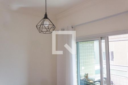 Sala de apartamento para alugar com 1 quarto, 43m² em Mirim, Praia Grande