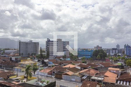 Vista da Varanda de apartamento para alugar com 1 quarto, 43m² em Mirim, Praia Grande