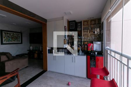 Varanda gourmet de apartamento à venda com 2 quartos, 64m² em Parque Imperial, São Paulo