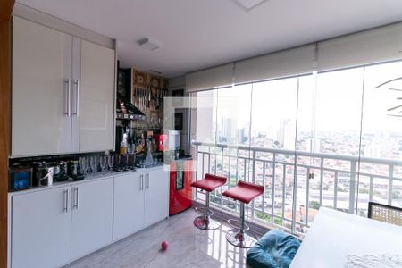 Varanda gourmet de apartamento à venda com 2 quartos, 64m² em Parque Imperial, São Paulo