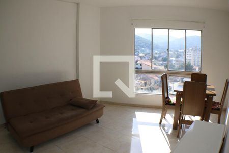 Sala de apartamento à venda com 1 quarto, 51m² em Pechincha, Rio de Janeiro