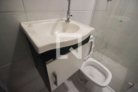Banheiro de apartamento para alugar com 1 quarto, 42m² em Vila Cosmopolita, São Paulo