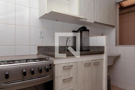 Cozinha de apartamento para alugar com 2 quartos, 60m² em Jardim Holanda, Uberlândia