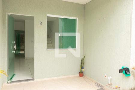Varanda de casa de condomínio para alugar com 2 quartos, 68m² em Banco de Areia, Mesquita