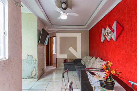 Sala de apartamento à venda com 2 quartos, 47m² em Parque Gerassi, Santo André