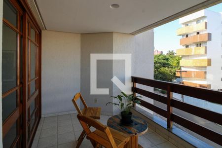 Varanda da Sala de apartamento à venda com 3 quartos, 120m² em Centro, Canoas