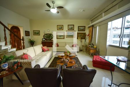 Sala 2 de apartamento à venda com 4 quartos, 260m² em Laranjeiras, Rio de Janeiro