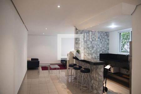 Studio para alugar com 30m², 1 quarto e 1 vaga Studio para alugar com 30m², 1 quarto e 1 vagaÁrea comum - Salão de festas