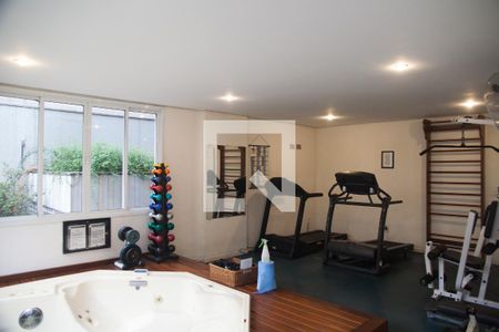 Studio para alugar com 30m², 1 quarto e 1 vaga Studio para alugar com 30m², 1 quarto e 1 vagaÁrea comum - Academia