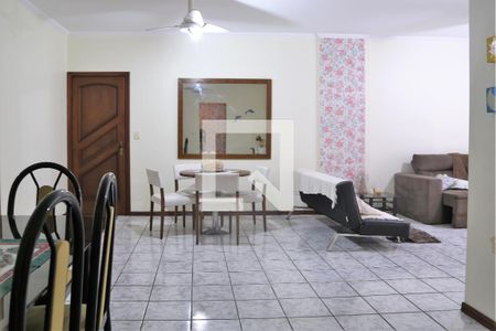 Sala de Estar de apartamento para alugar com 3 quartos, 239m² em Canto do Forte, Praia Grande
