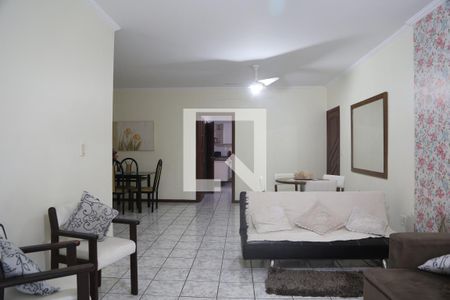 Sala de apartamento para alugar com 3 quartos, 239m² em Canto do Forte, Praia Grande
