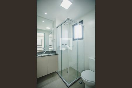 Studio para alugar com 27m², 1 quarto e sem vaga Studio para alugar com 27m², 1 quarto e sem vagaBanheiro