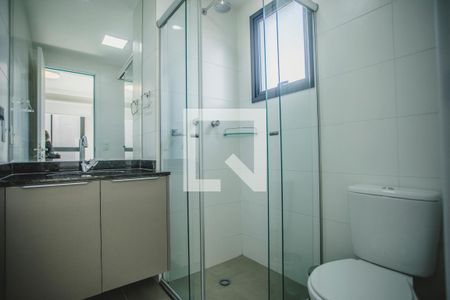 Studio para alugar com 27m², 1 quarto e sem vaga Studio para alugar com 27m², 1 quarto e sem vagaBanheiro