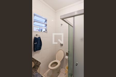 Banheiro da suíte de casa à venda com 3 quartos, 130m² em Anchieta, São Bernardo do Campo