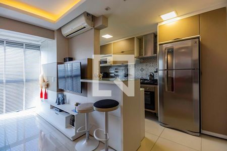 Sala  de apartamento à venda com 2 quartos, 64m² em São Geraldo, Porto Alegre