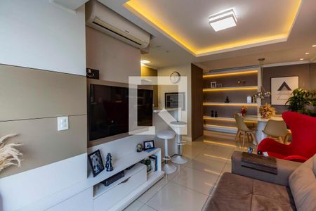 Sala  de apartamento à venda com 2 quartos, 64m² em São Geraldo, Porto Alegre