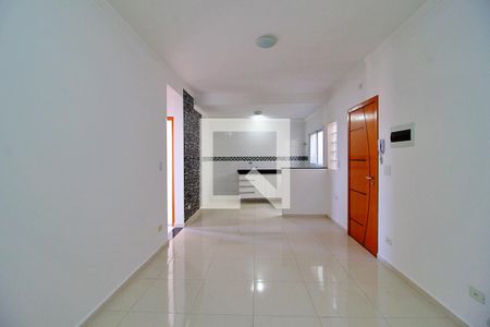 Sala/Cozinha de apartamento à venda com 2 quartos, 110m² em Jardim Progresso, Santo André