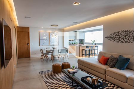 Sala de apartamento à venda com 3 quartos, 120m² em Vila Olímpia, São Paulo