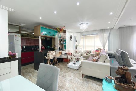 Sala/Cozinha de apartamento à venda com 2 quartos, 105m² em Bethaville I, Barueri