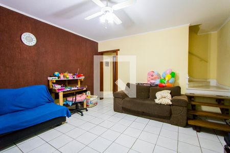 Sala de casa para alugar com 3 quartos, 157m² em Vila Gilda, Santo André