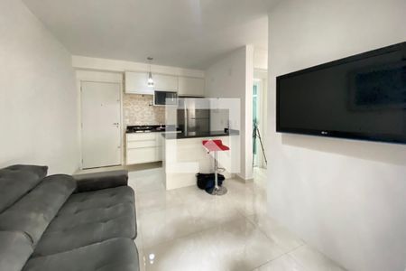 Sala/Cozinha de apartamento à venda com 1 quarto, 38m² em Jardim Flor da Montanha, Guarulhos