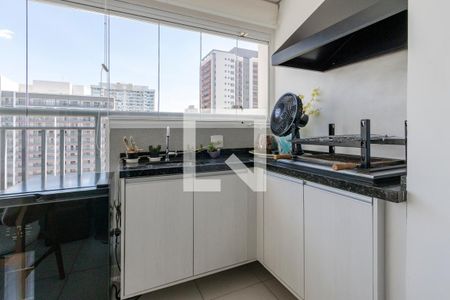Varanda da Sala de apartamento para alugar com 2 quartos, 80m² em Santo Amaro, São Paulo
