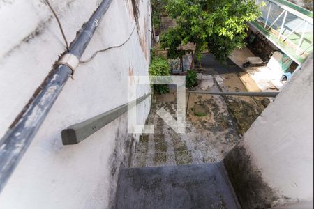 Sala - Escada de acesso de casa para alugar com 1 quarto, 50m² em Grajaú, Rio de Janeiro