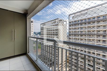 Varanda de apartamento para alugar com 1 quarto, 49m² em Vila Matias, Santos