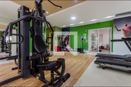 Apartamento para alugar com 49m², 1 quarto e 1 vaga Apartamento para alugar com 49m², 1 quarto e 1 vagaAcademia