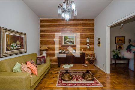 Sala de apartamento à venda com 3 quartos, 110m² em Barroca, Belo Horizonte
