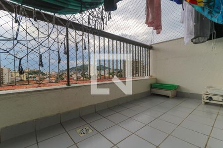 Varanda da Sala de apartamento à venda com 3 quartos, 90m² em Lins de Vasconcelos, Rio de Janeiro