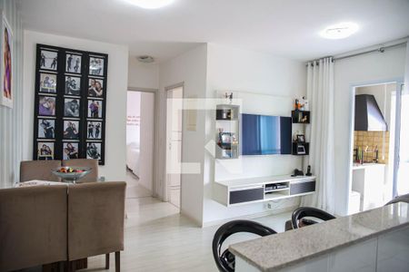 Sala de apartamento à venda com 2 quartos, 63m² em Fundação, São Caetano do Sul