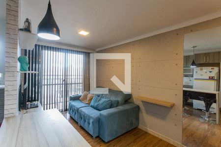 Sala  de apartamento à venda com 2 quartos, 49m² em Centro, Diadema