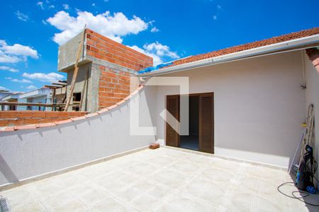 Casa para alugar com 120m², 2 quartos e 2 vagasVaranda do quarto 2