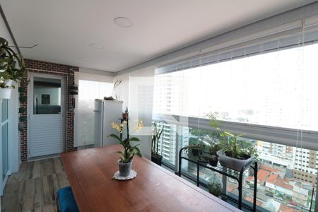Varanda da Sala de apartamento à venda com 3 quartos, 114m² em Vila Zilda, São Paulo