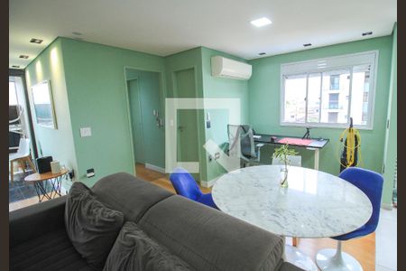 Sala de apartamento à venda com 1 quarto, 61m² em Vila Regente Feijó, São Paulo