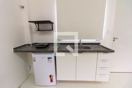 Detalhe Cozinha de kitnet/studio para alugar com 1 quarto, 24m² em Butantã, São Paulo