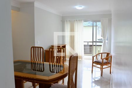 Sala de apartamento para alugar com 2 quartos, 90m² em Parque Enseada, Guarujá