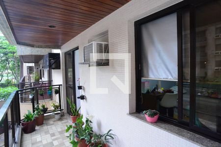 Varanda da Sala de apartamento à venda com 2 quartos, 96m² em Barra da Tijuca, Rio de Janeiro