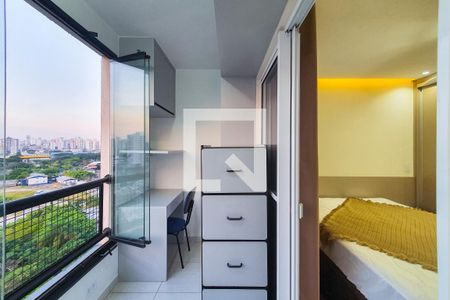 Apartamento para alugar com 36m², 1 quarto e 1 vaga Apartamento para alugar com 36m², 1 quarto e 1 vagaSacada