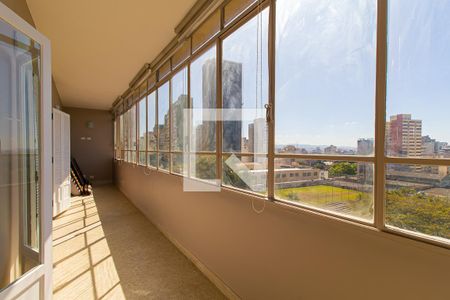Varanda da Sala de apartamento à venda com 4 quartos, 215m² em Consolação, São Paulo