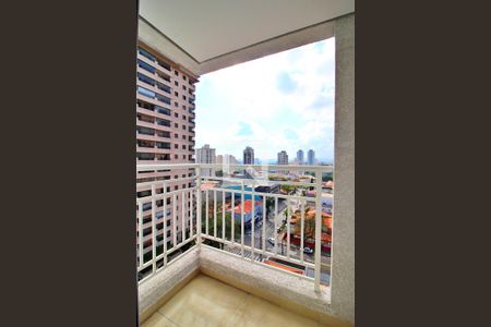 Varanda da Sala de apartamento à venda com 2 quartos, 50m² em Vila Leopoldina, Santo André