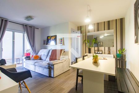 Sala de apartamento à venda com 2 quartos, 69m² em Paraíso do Morumbi, São Paulo