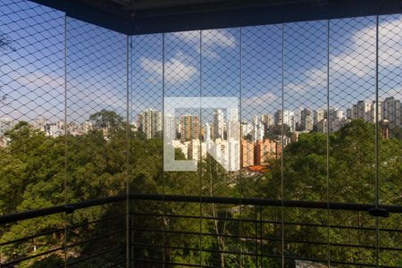 Apartamento à venda com 69m², 2 quartos e 2 vagasVista da varanda
