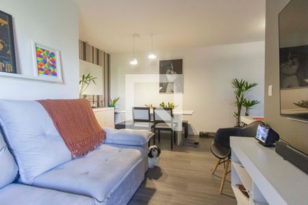 Sala de apartamento à venda com 2 quartos, 69m² em Paraíso do Morumbi, São Paulo