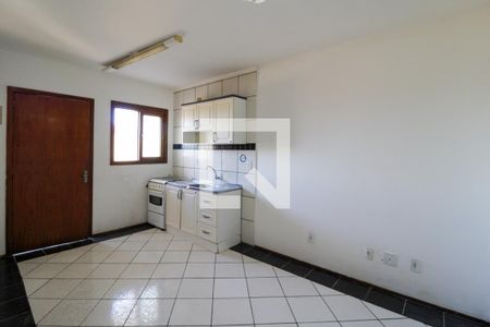 Sala/Cozinha de apartamento à venda com 1 quarto, 38m² em São José, Canoas