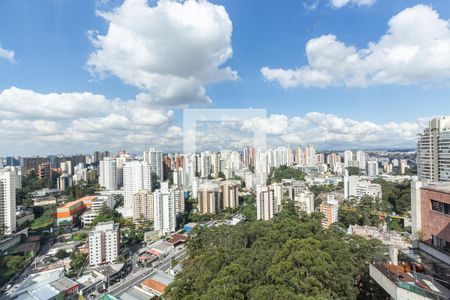 Vista da Varanda da Sala de apartamento à venda com 2 quartos, 88m² em Vila Andrade, São Paulo