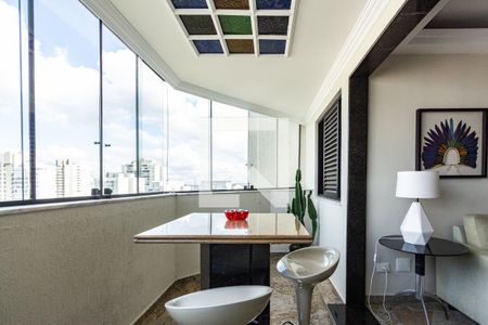 Varanda da Sala de apartamento à venda com 2 quartos, 88m² em Vila Andrade, São Paulo